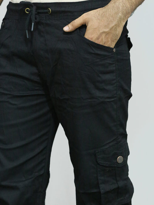 Mens regular fit cargo jogger