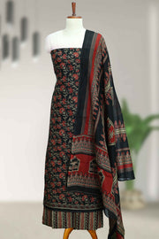 Cotton Churidar Material with Kalamkari Print