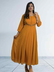 FLARE GEORGETTE KURTI