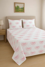 Bed Sheet – Floral Print (Double Bed)