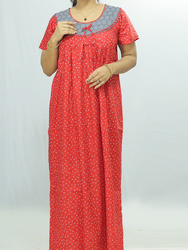 HOSIERY COTTON NIGHTY GOWN VOL 4041 SD