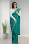 Chiffon Fancy Saree with Stone Work