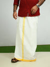 Men's Cotton Colour Dhothi - 169/-