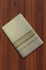 Cotton Dhothi with Golden Border