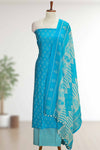 Cotton Churidar Material with Print Work