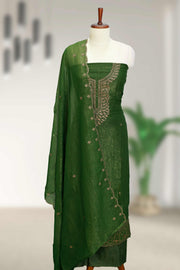 Graceful Georgette Churidar Material with Sequins Touch