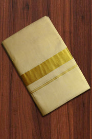 Tissue Dhothi with Golden Border