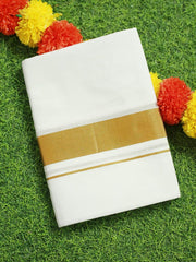 Cool Cot Double White Dhoti for Men - Just ₹391!