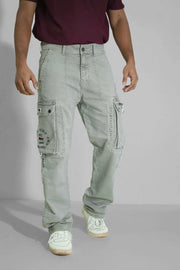 Nine-K Mens Cargo – Plain Denim