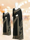 Elegant Georgette Saree with Ajrakh Border - ₹525