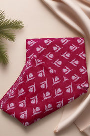 Floral Weave Cotton Fabric Running Material