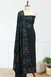 Silk Churidar Material-Lace Work