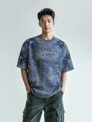 HOG & FOG Drop Shoulder Five Sleeve T-Shirt