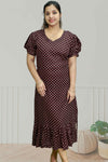 Chic Cotton Flared Top (NIGHT DRESS)