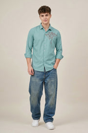 Corduroy Casual Shirt – Thread Work Design