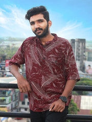 Printed Rayon Casual Kurta ( Casual Shirt Model )