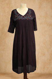 Sequin Cut Bead Georgette Long Top