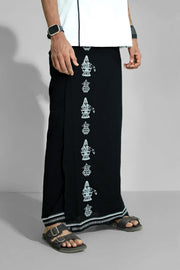 Black Dhothi – Ayyappan Print