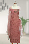 Elegant Silk Churidar Material-Floral Print