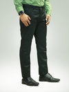 MEN SOLID REGULAR FORMAL TROUSERS