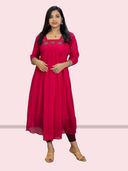 Flared Georgette Kurti