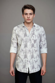 Men’s Casual Printed Shirt