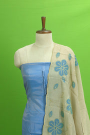 Sequin Drape Silk Churidar Material