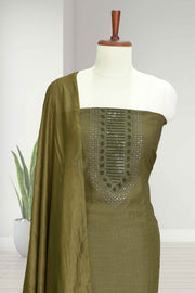 Silk Churidar Material-Bloom Edition