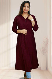 Elegant Silk Feeding Top