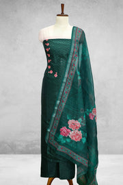 Silk Churidar Material
