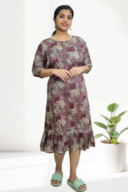 Cotton Night Dress – Printed Comfort Wear