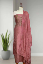Elegant Silk Churidar Material Set