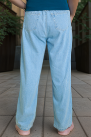 Women Trendy Baggy Denim Jeans