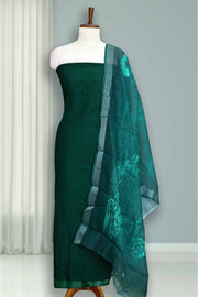 Hakoba Churidar Material with Embroidery Work