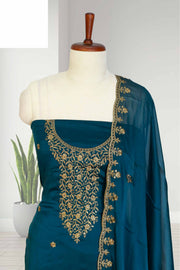 Elegant Georgette Churidar Material Set