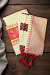 Elegant Tissue Mural Kerala Set Saree