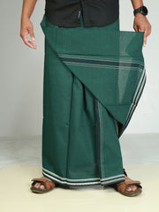 Men's Cotton Colour Dhothi - 189/-