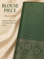 Royal Weave Semi Tusser Silk Saree