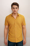 Half Sleeve Men's Printed Casual Shirt