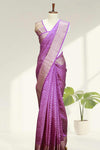 Tusser Silk Saree with Butta Work