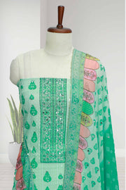 Georgette Churidar Material – Grace in Every Detail