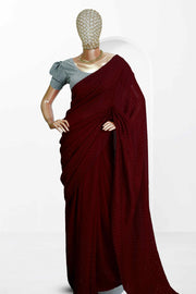 Fancy Vichitra Saree – Stone Work Elegance