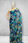 Georgette Saree – Floral Print