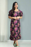 Cotton Night Dress with Print