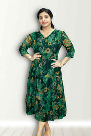 Floral Chiffon Feeding Top