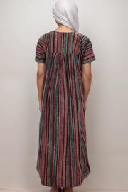 Women’s Printed Cotton Nighty – Babra Pattern