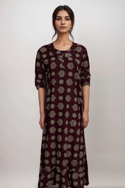 Ajrakh Print Cotton Nighty