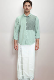Combo Shirt & Dhothi Set