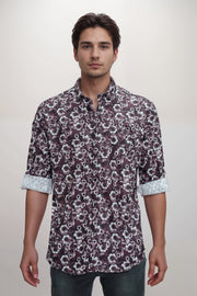 Casual Rayon Shirt – Floral Print