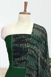 Silk Churidar Material-Lace Work